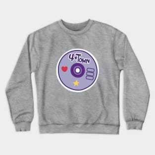 4*TOWN sticker from music video Crewneck Sweatshirt